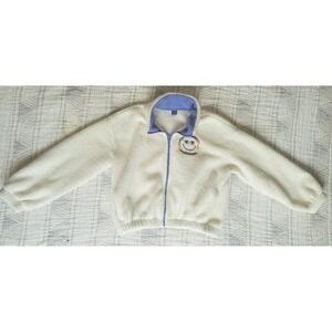 Old navy sherpa jacket big kids L (10-12y) GUC